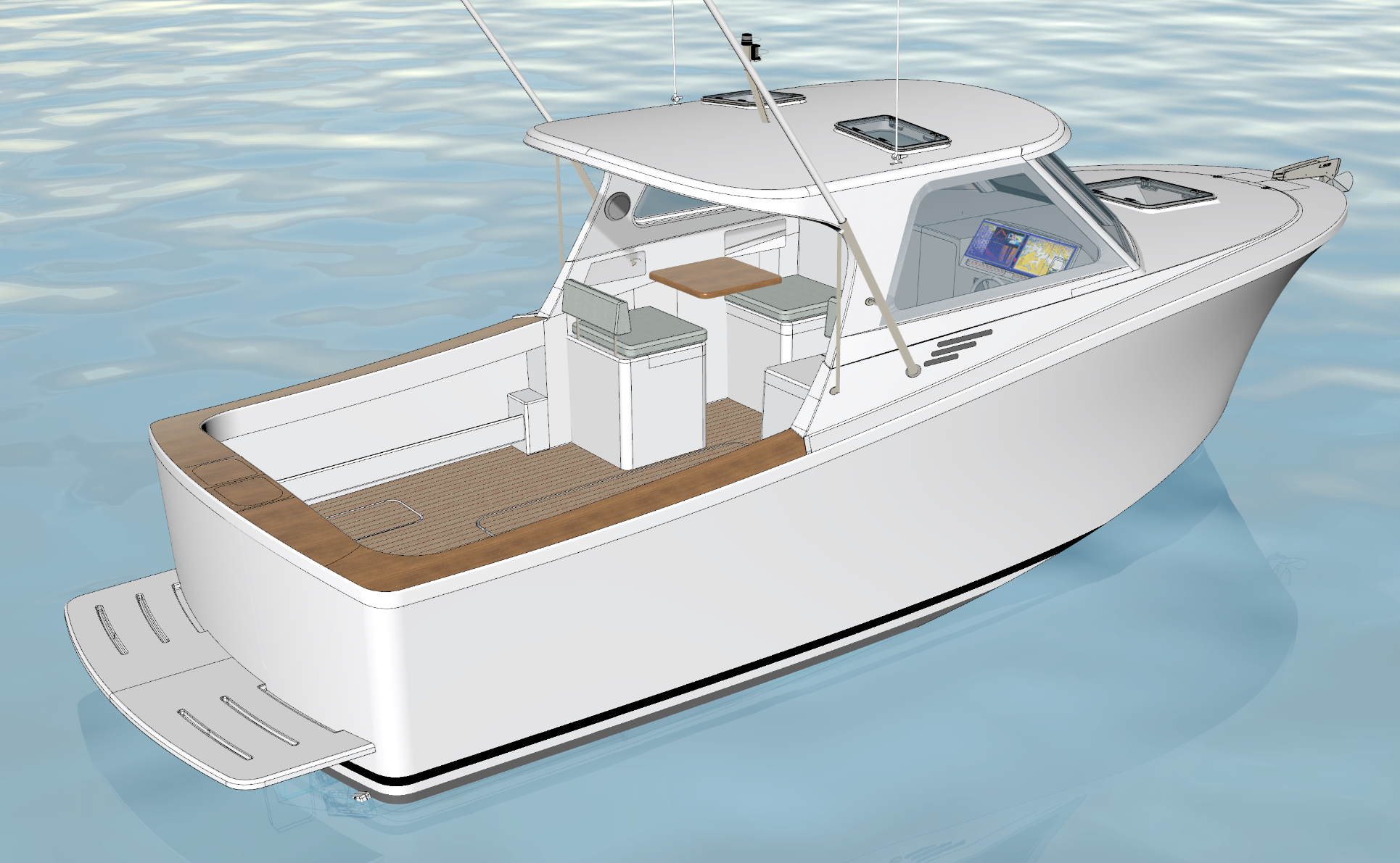 design-087-tasman-8m-sports-fishing-boat-bury-design