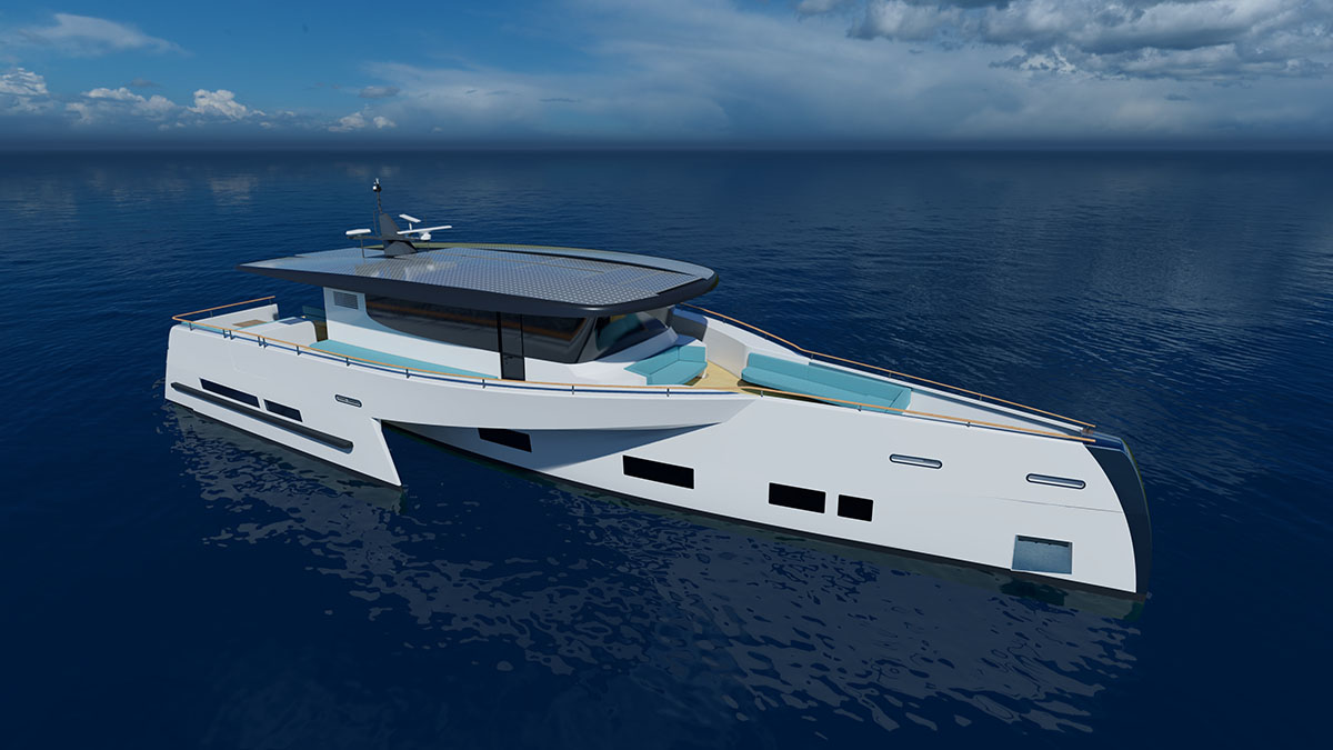 Pacifica 85 Power Trimaran